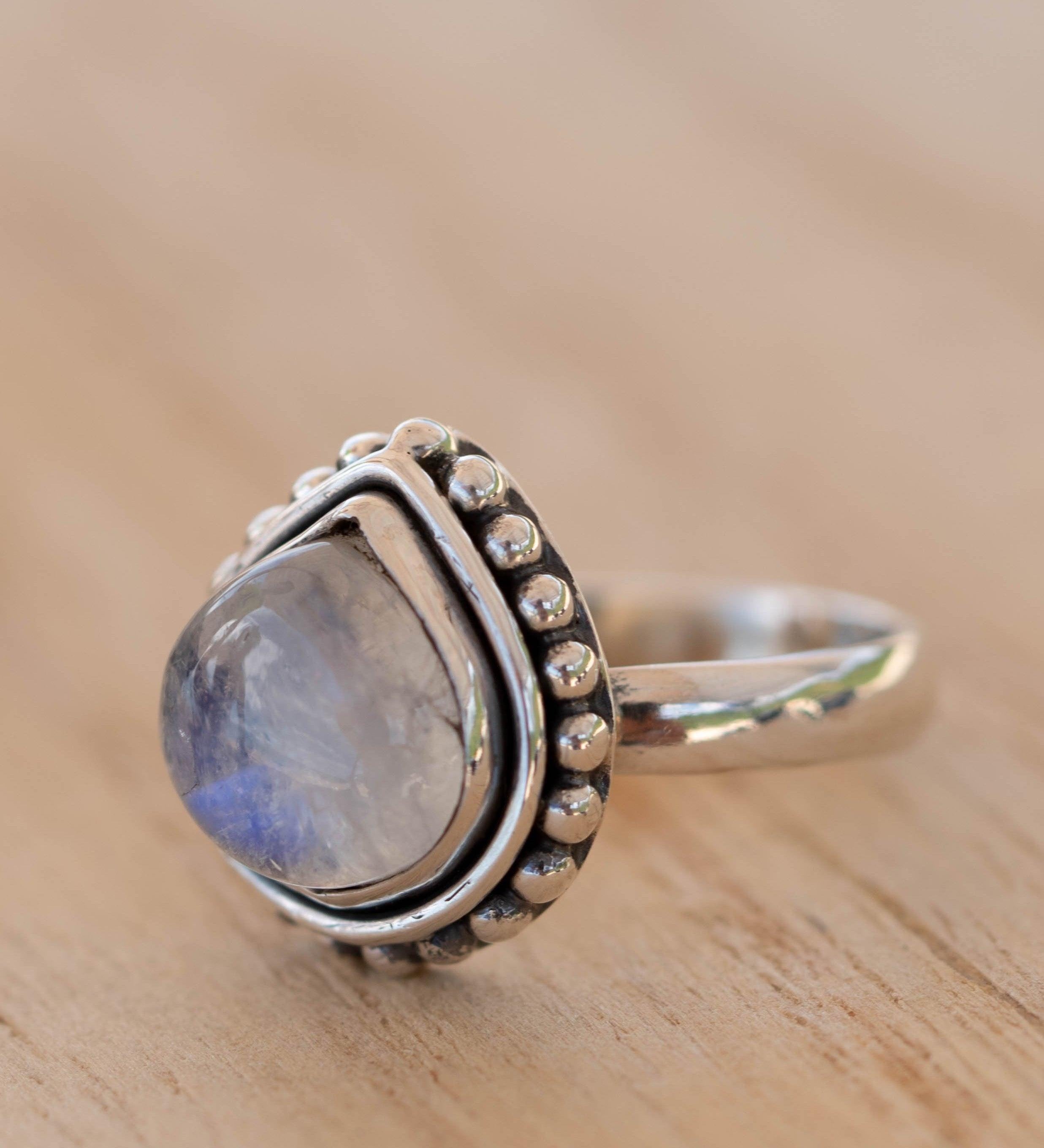 Moonstone ~ Sterling Silver 925 ~MR134 - Maresia Jewelry