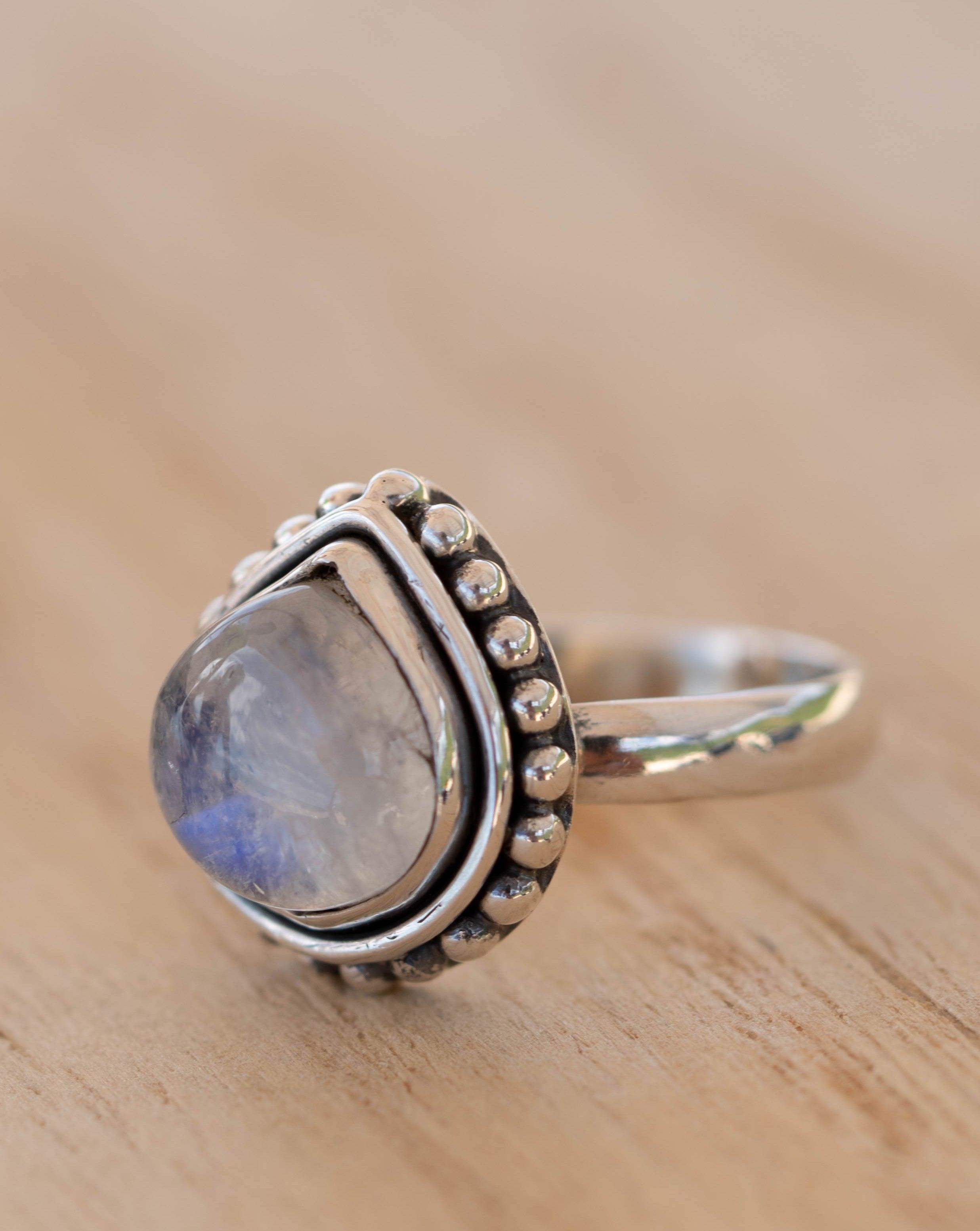 Moonstone ~ Sterling Silver 925 ~MR134 - Maresia Jewelry