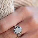 Moonstone ~ Sterling Silver 925 ~MR170 - Maresia Jewelry