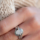 Moonstone ~ Sterling Silver 925 ~MR170 - Maresia Jewelry