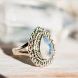 Moonstone ~ Sterling Silver 925 ~MR172 - Maresia Jewelry