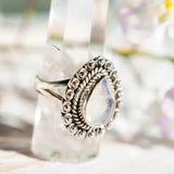 Moonstone ~ Sterling Silver 925 ~MR172 - Maresia Jewelry