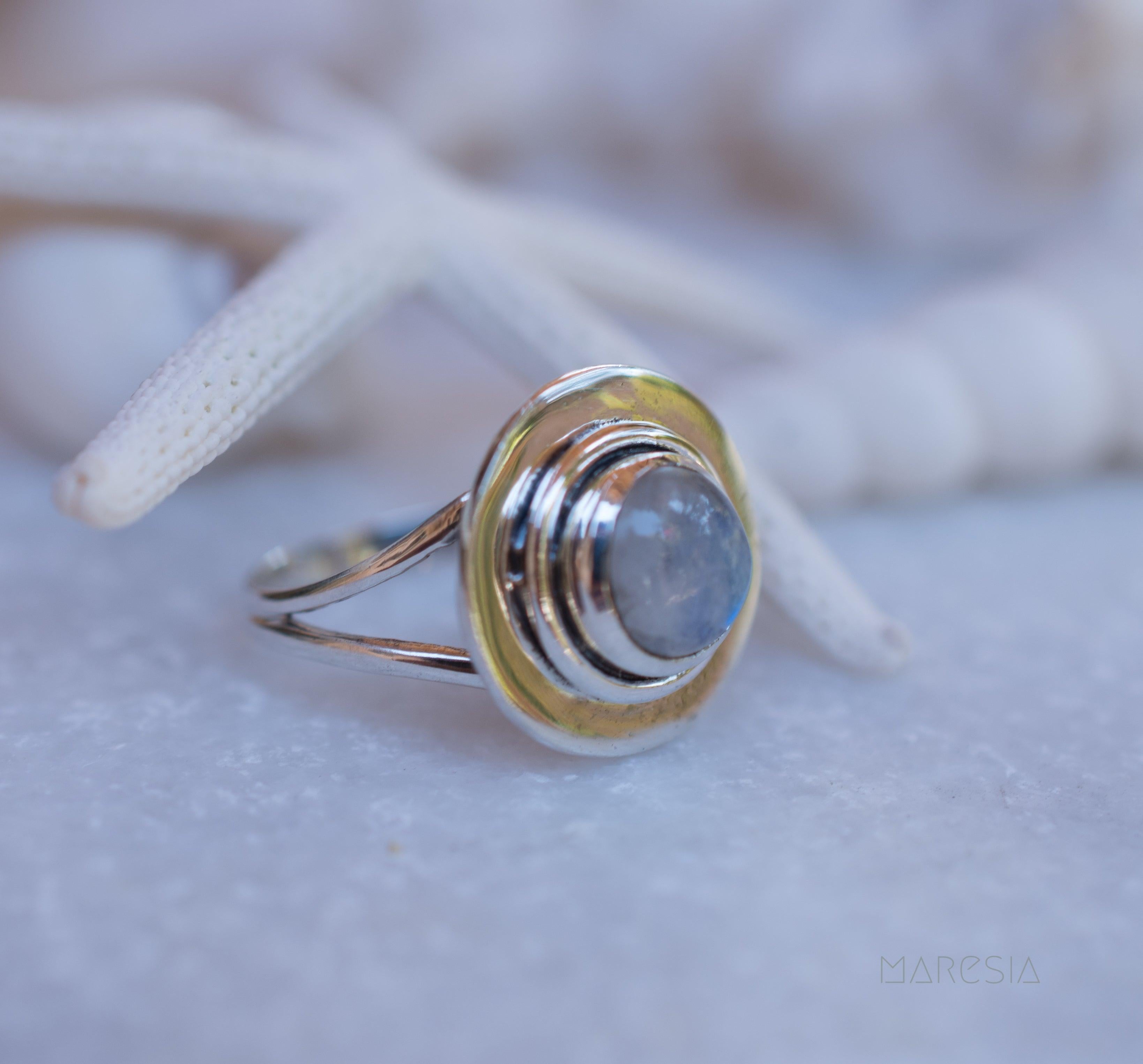 Moonstone ~ Sterling Silver 925 ~ MR173 - Maresia Jewelry