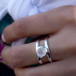 Moonstone ~ Sterling Silver 925 ~ MR184 - Maresia Jewelry