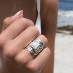 Moonstone ~ Sterling Silver 925 ~MR194 - Maresia Jewelry