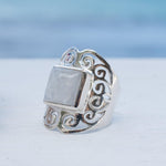 Moonstone ~ Sterling Silver 925 ~MR194 - Maresia Jewelry