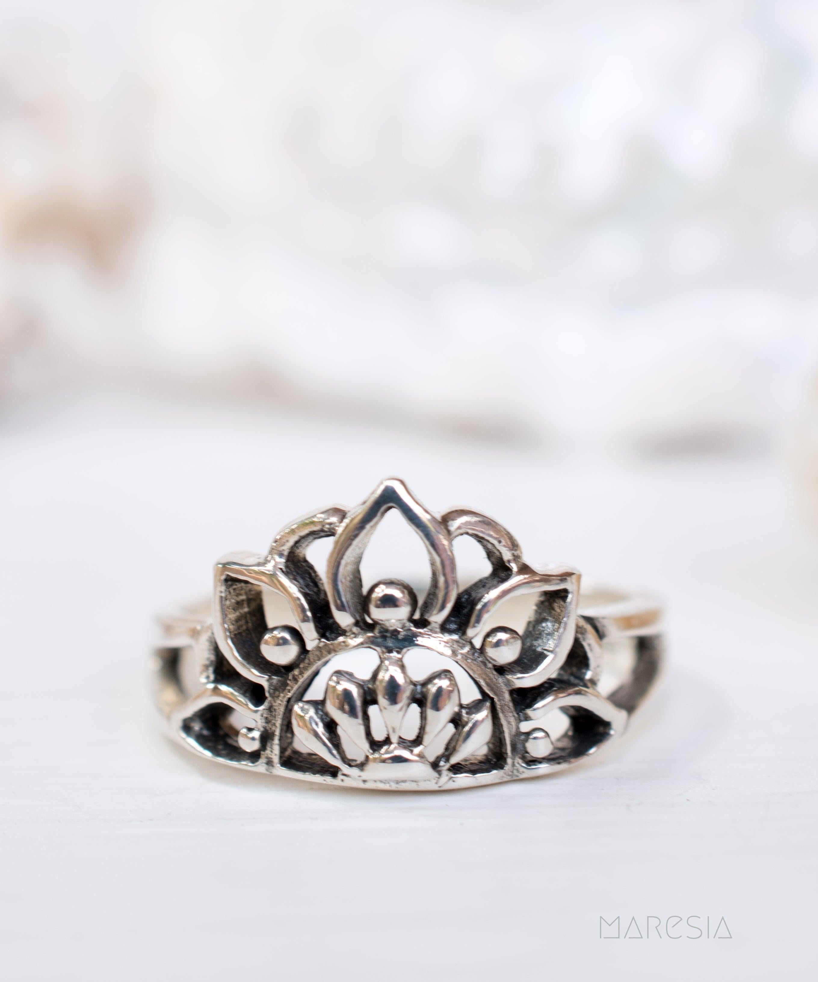 Nayla Ring~ Sterling Silver 925~ SMR020 - Maresia Jewelry