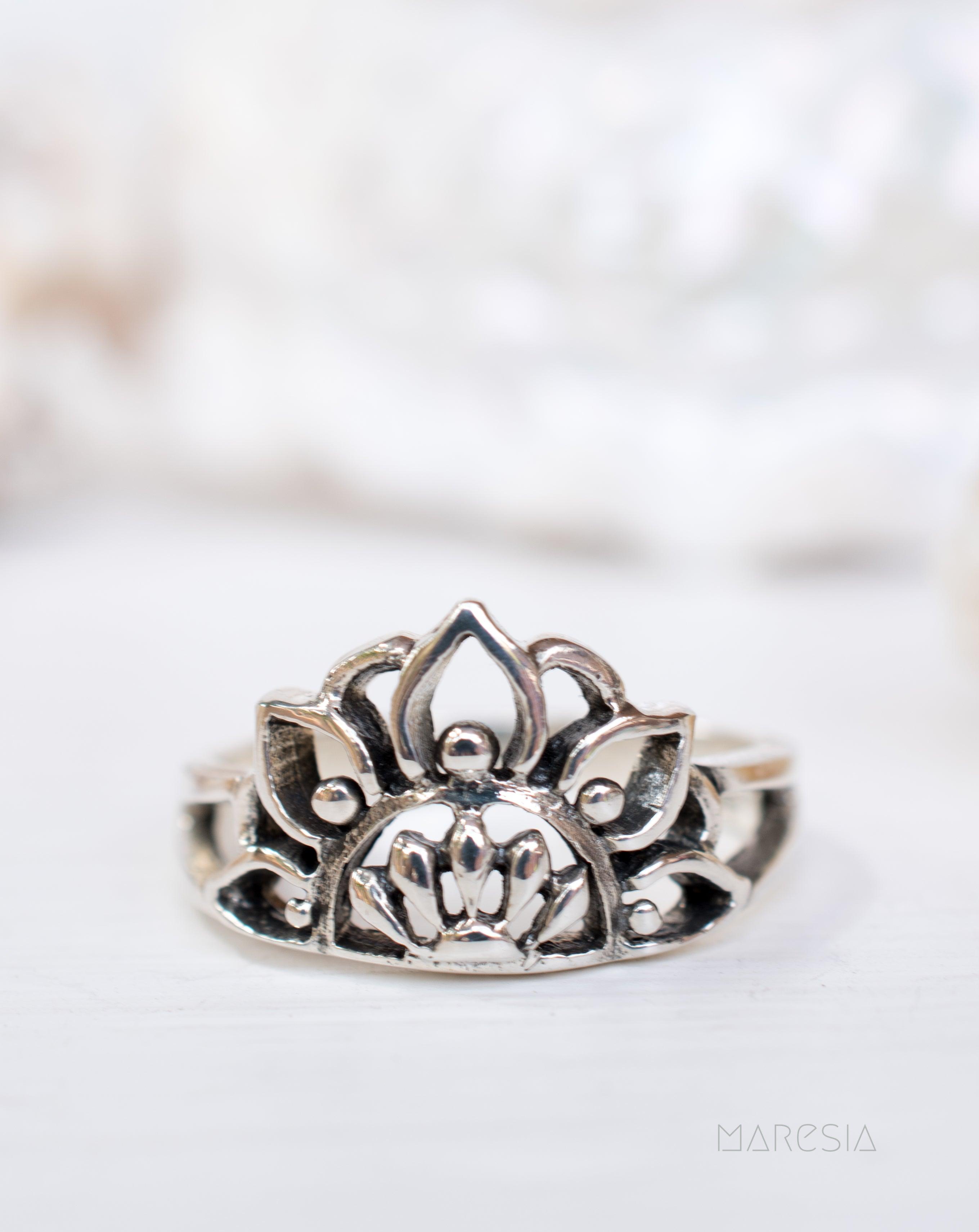 Nayla Ring~ Sterling Silver 925~ SMR020 - Maresia Jewelry
