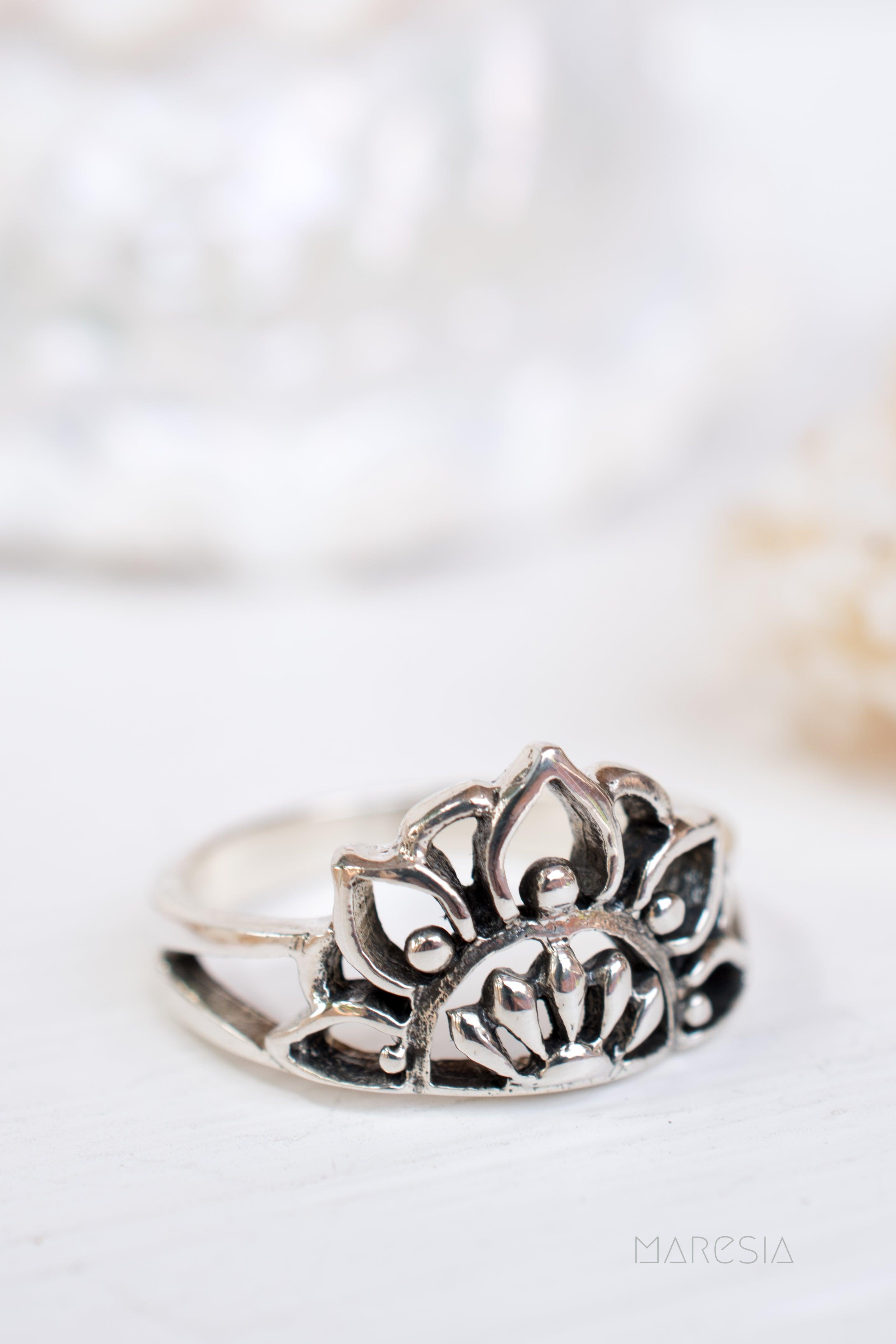 Nayla Ring~ Sterling Silver 925~ SMR020 - Maresia Jewelry