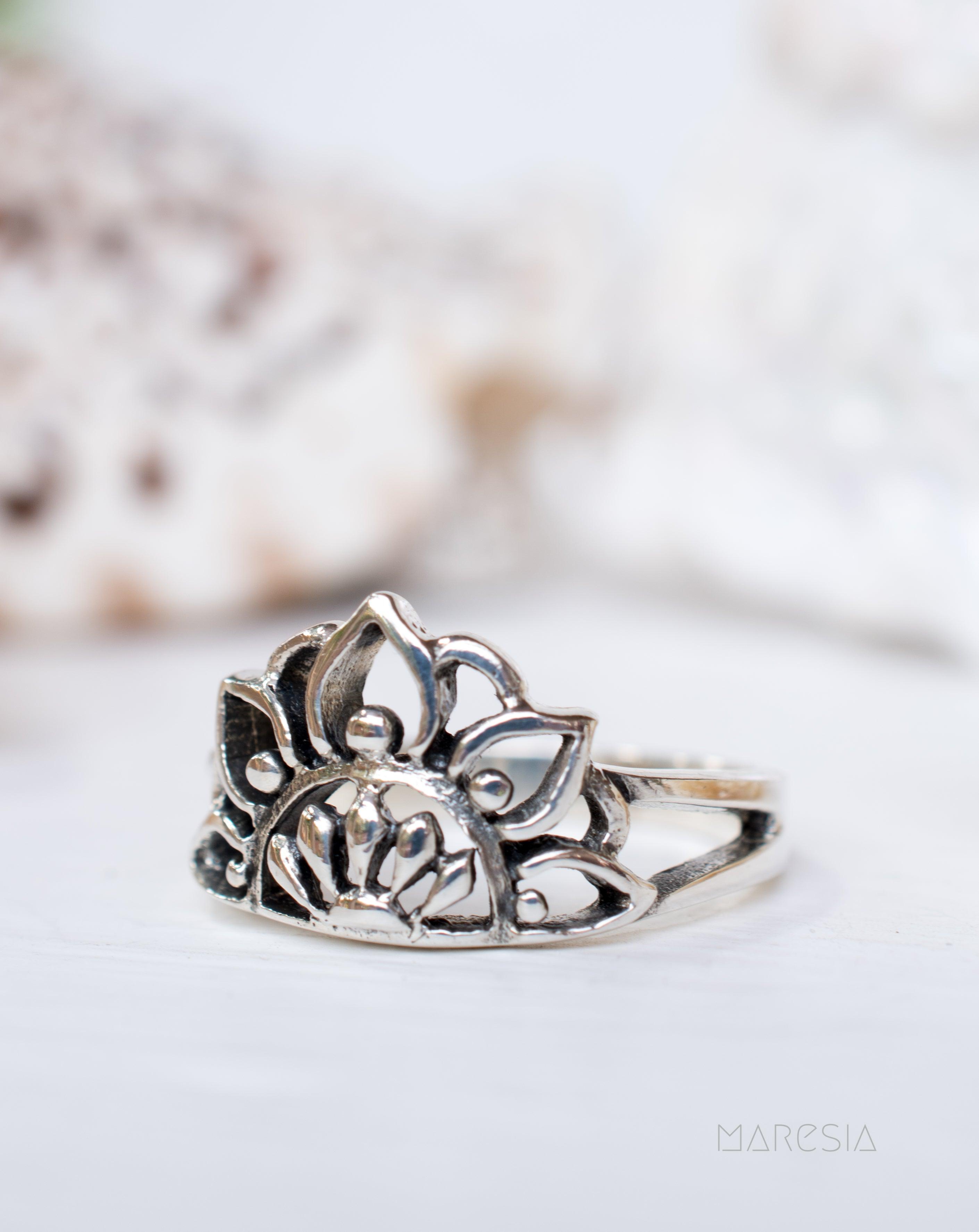 Nayla Ring~ Sterling Silver 925~ SMR020 - Maresia Jewelry