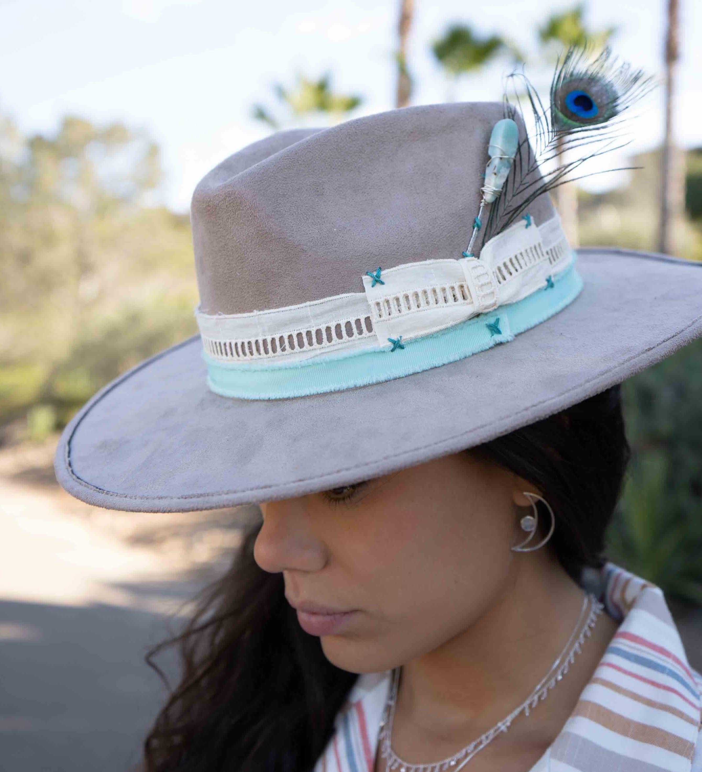 Neblon Hat ~ One of a kind ~ MH006 - Maresia Jewelry