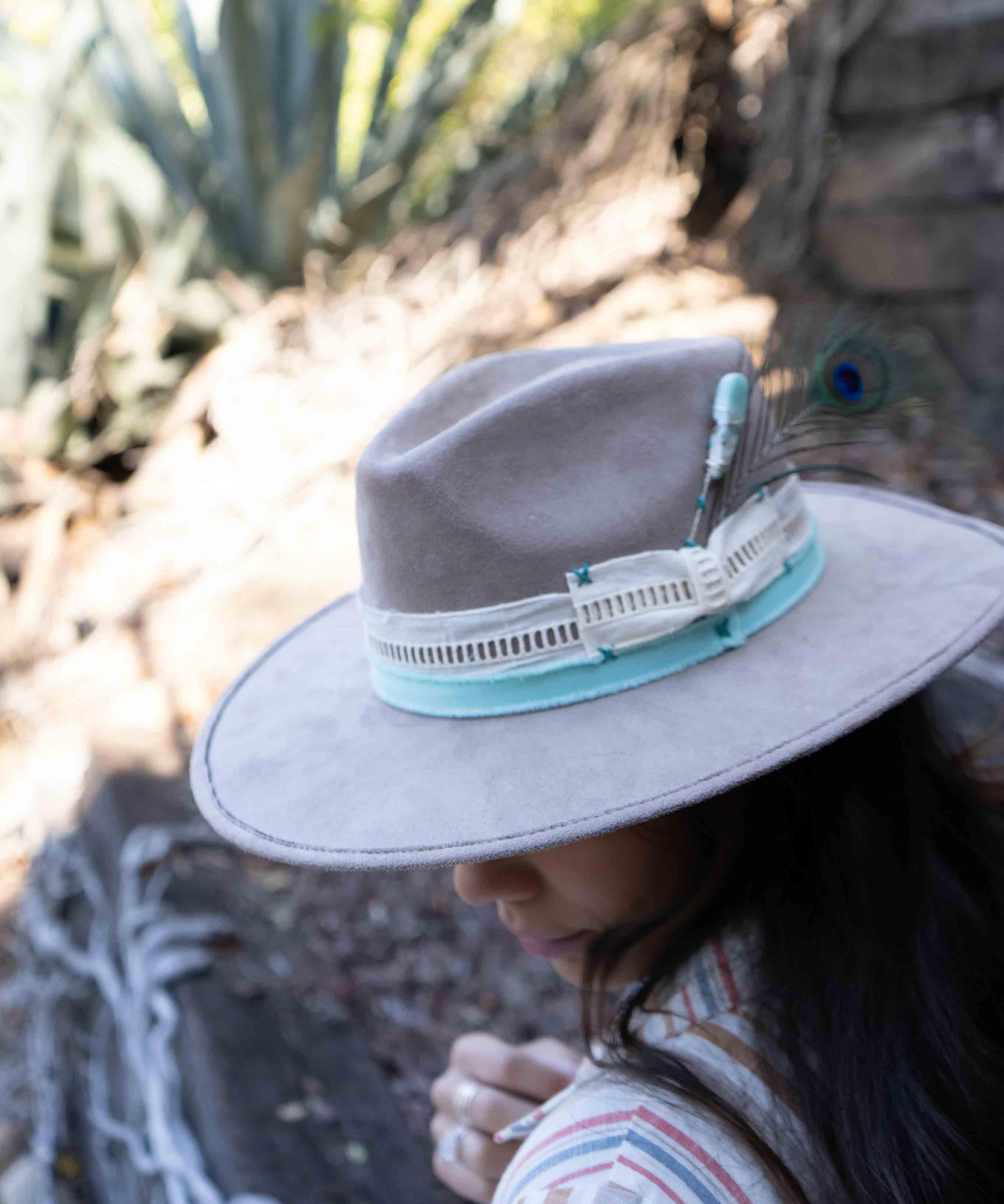 Neblon Hat ~ One of a kind ~ MH006 - Maresia Jewelry