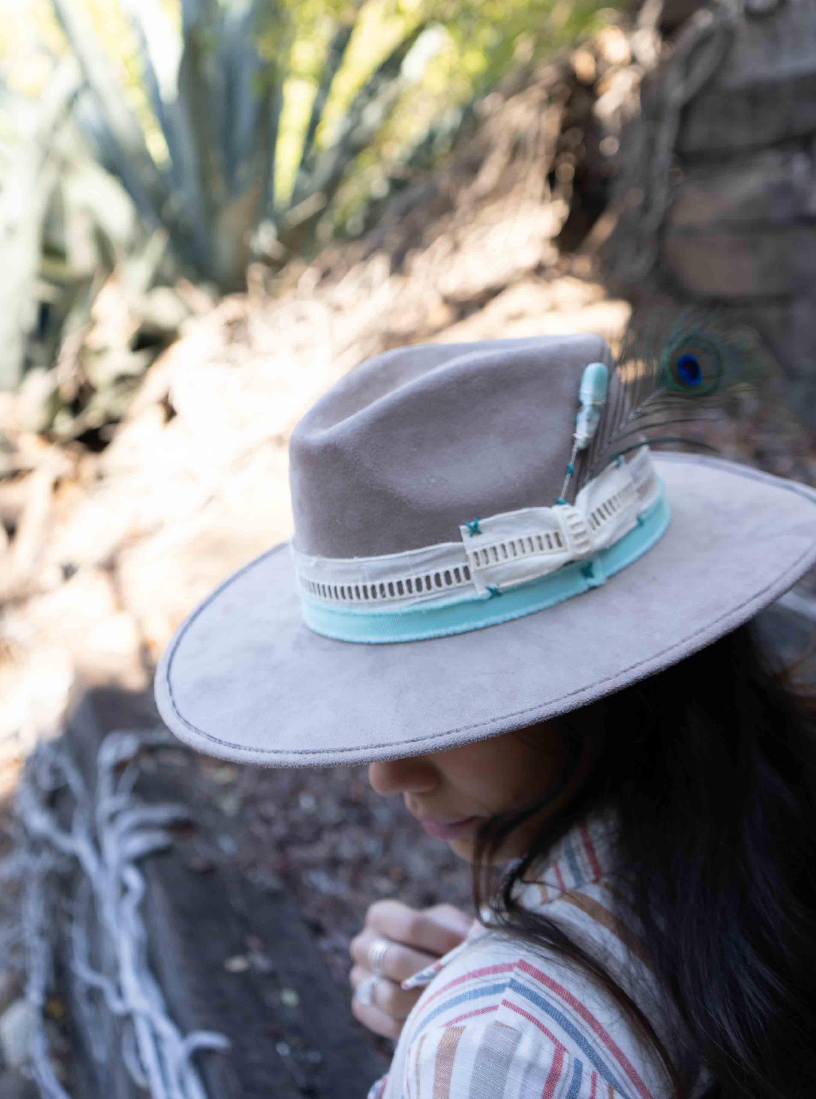 Neblon Hat ~ One of a kind ~ MH006 - Maresia Jewelry