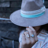 Neblon Hat ~ One of a kind ~ MH006 - Maresia Jewelry
