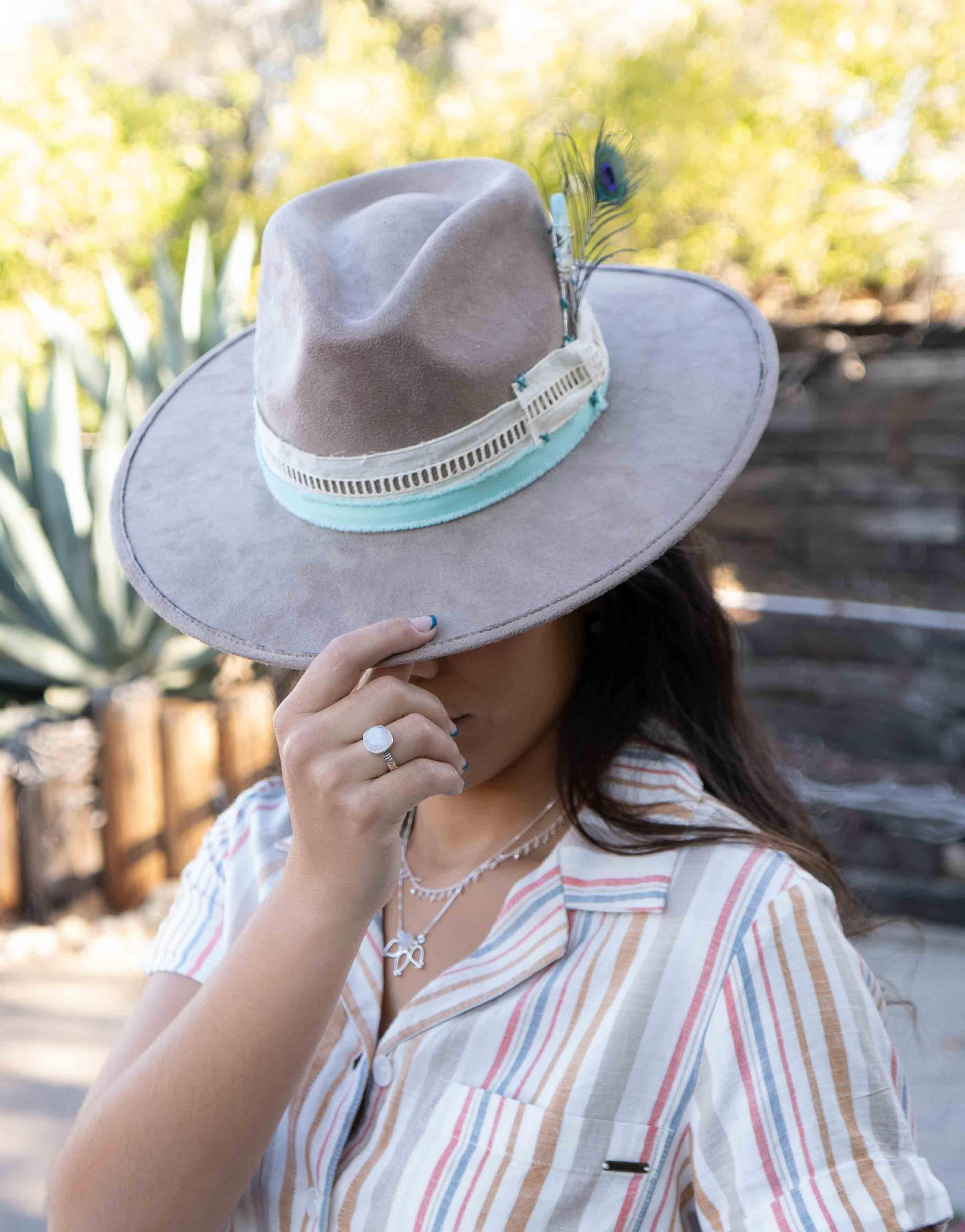 Neblon Hat ~ One of a kind ~ MH006 - Maresia Jewelry