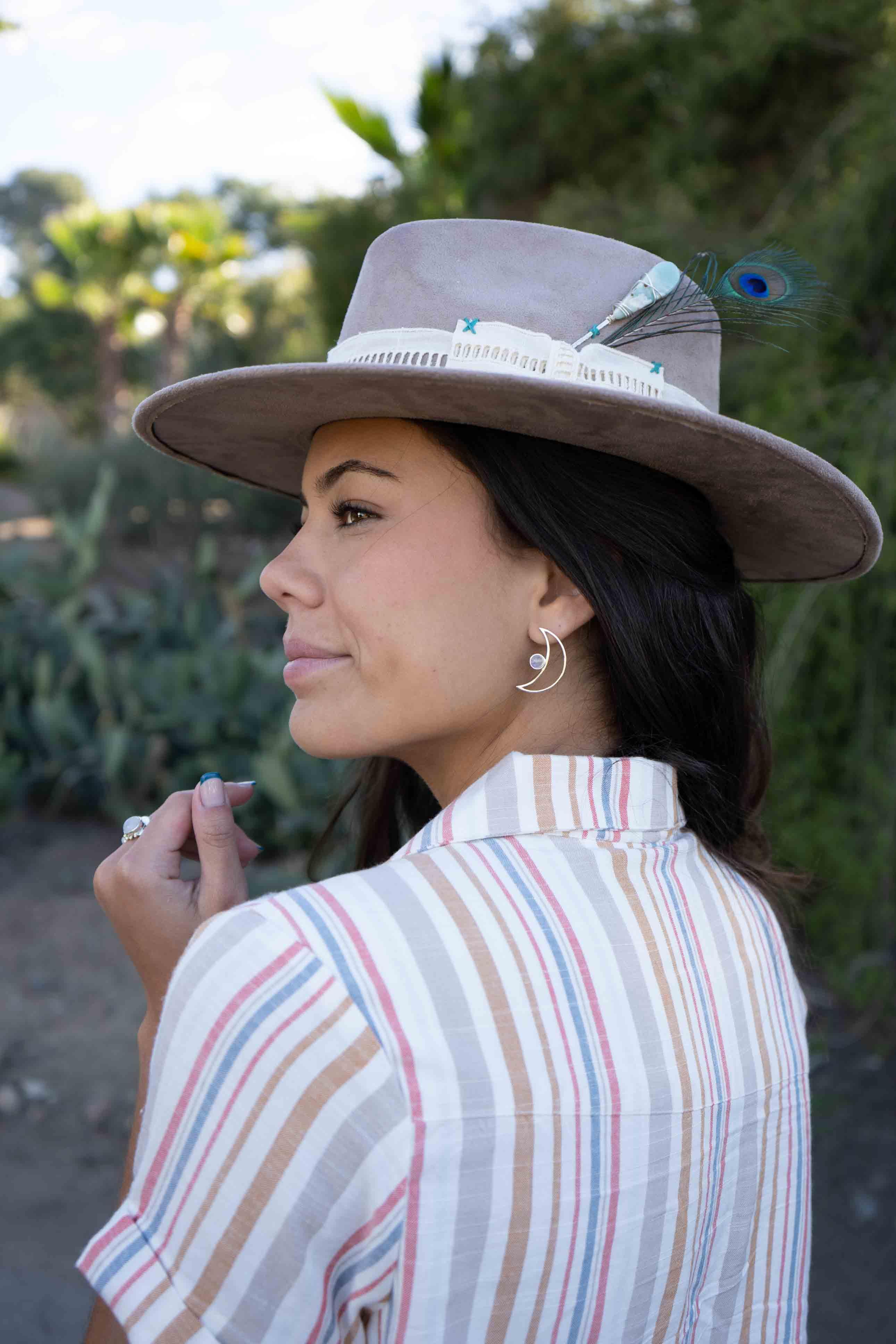 Neblon Hat ~ One of a kind ~ MH006 - Maresia Jewelry