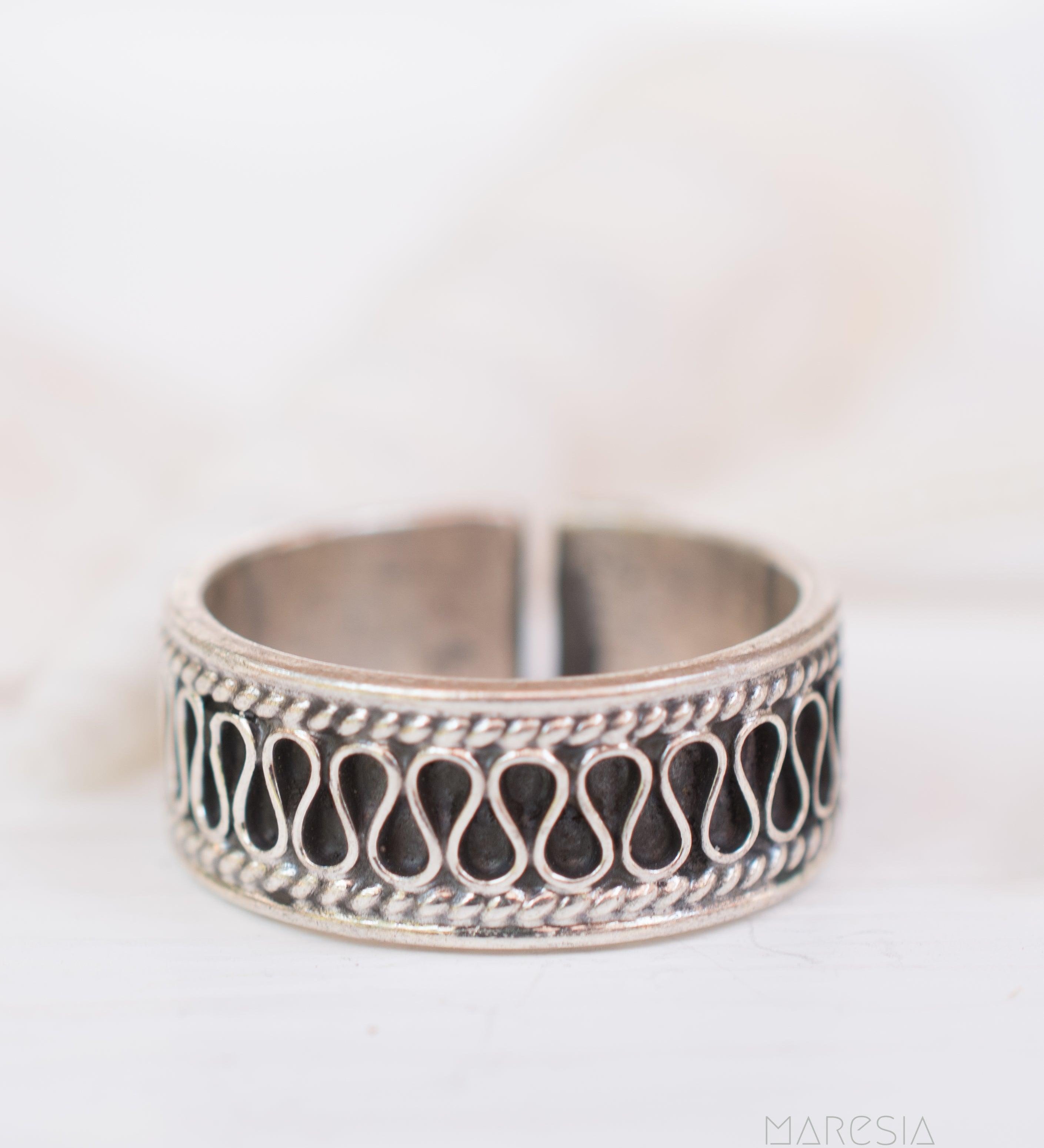 OB Ring ~ Sterling Silver 925~SMR097 - Maresia Jewelry