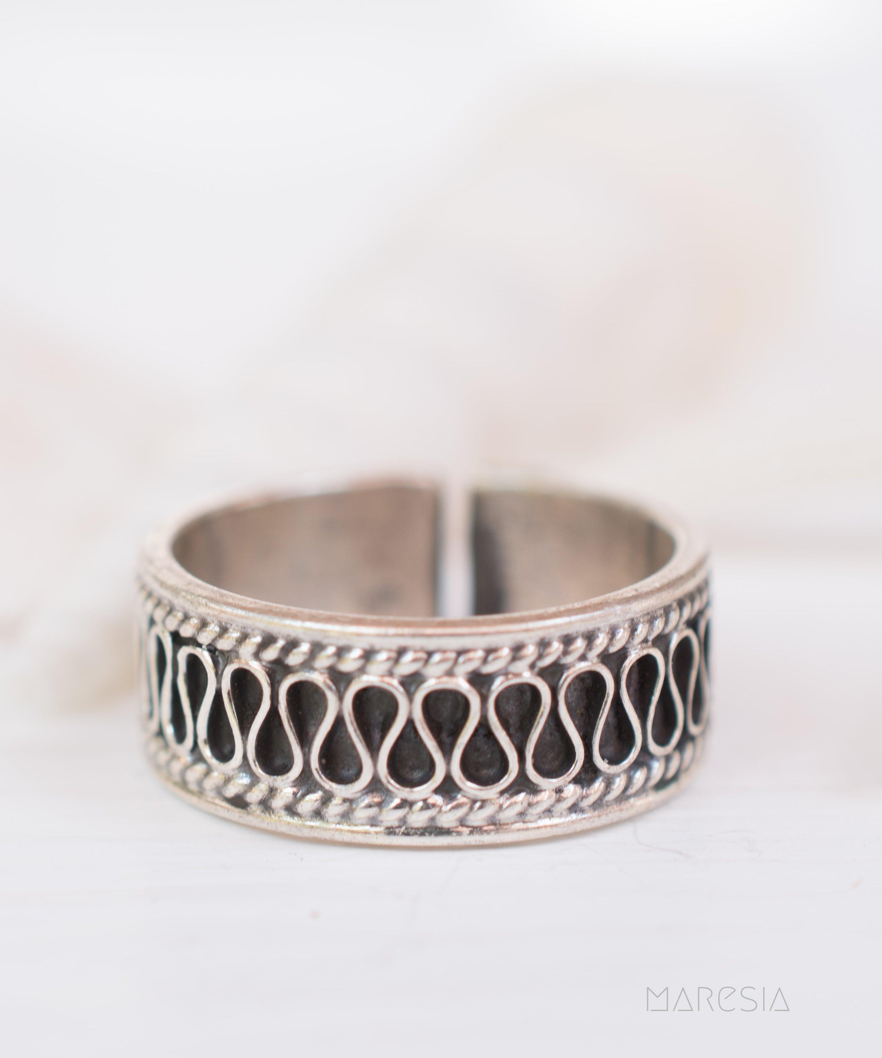 OB Ring ~ Sterling Silver 925~SMR097 - Maresia Jewelry