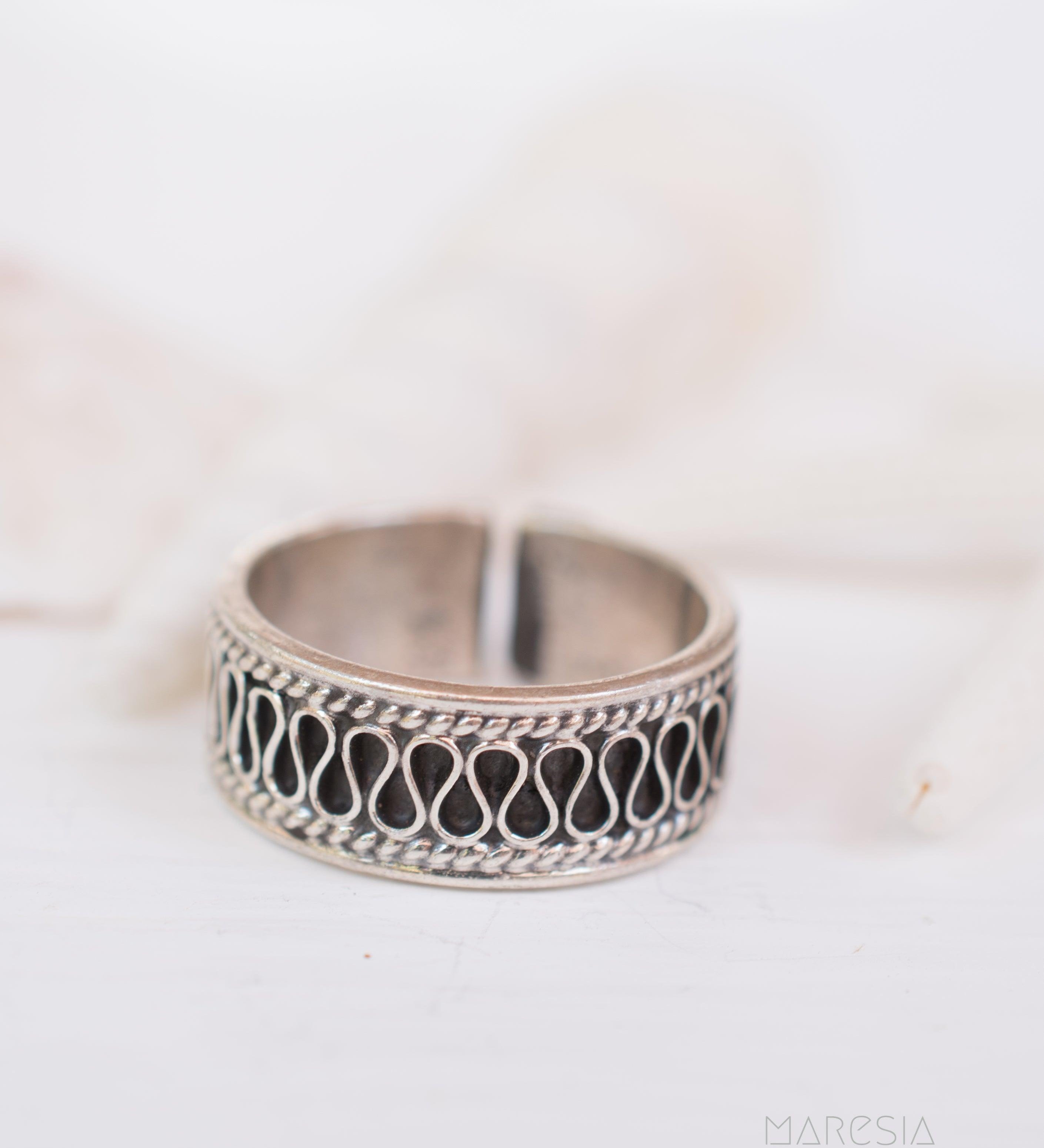 OB Ring ~ Sterling Silver 925~SMR097 - Maresia Jewelry