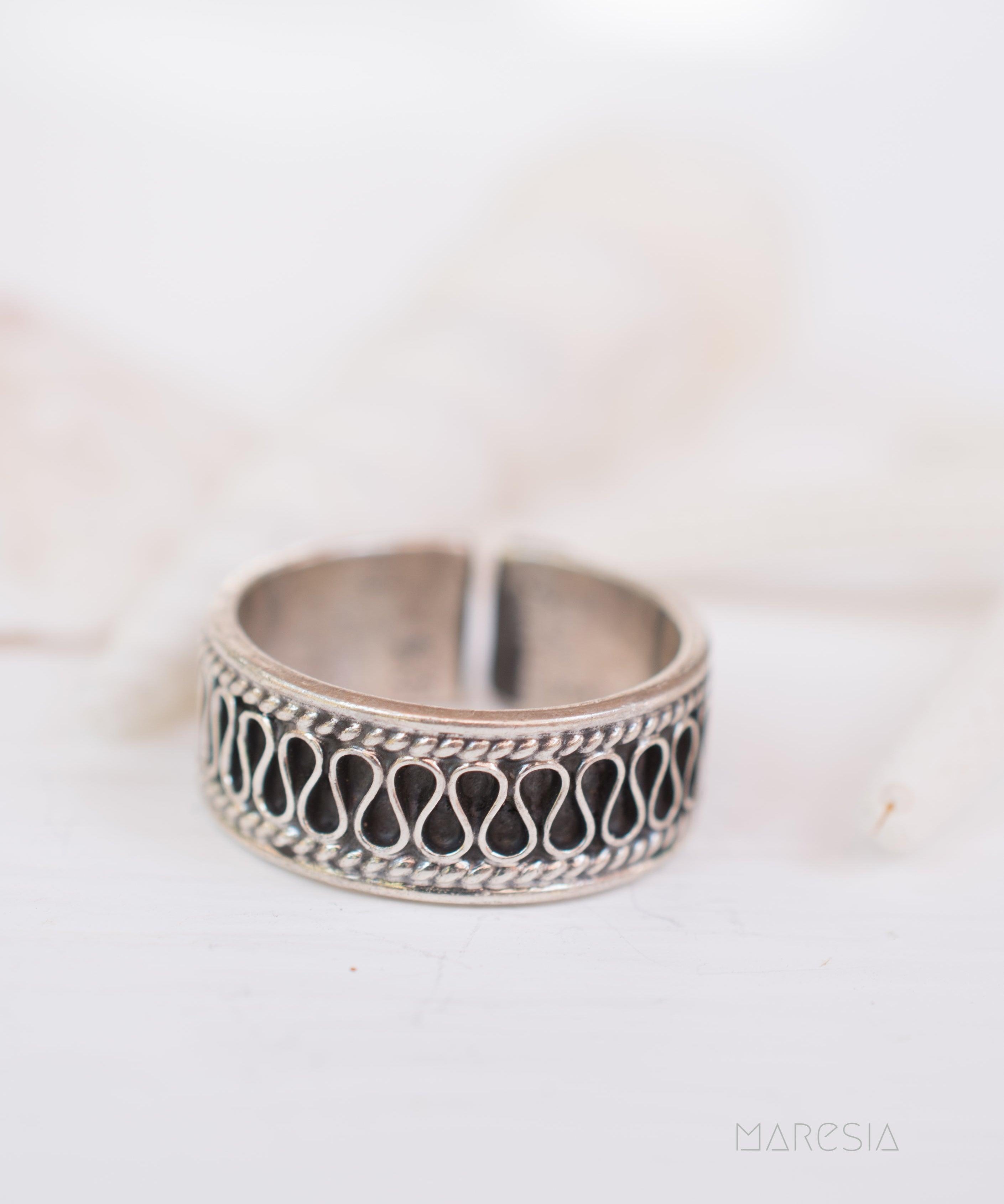 OB Ring ~ Sterling Silver 925~SMR097 - Maresia Jewelry
