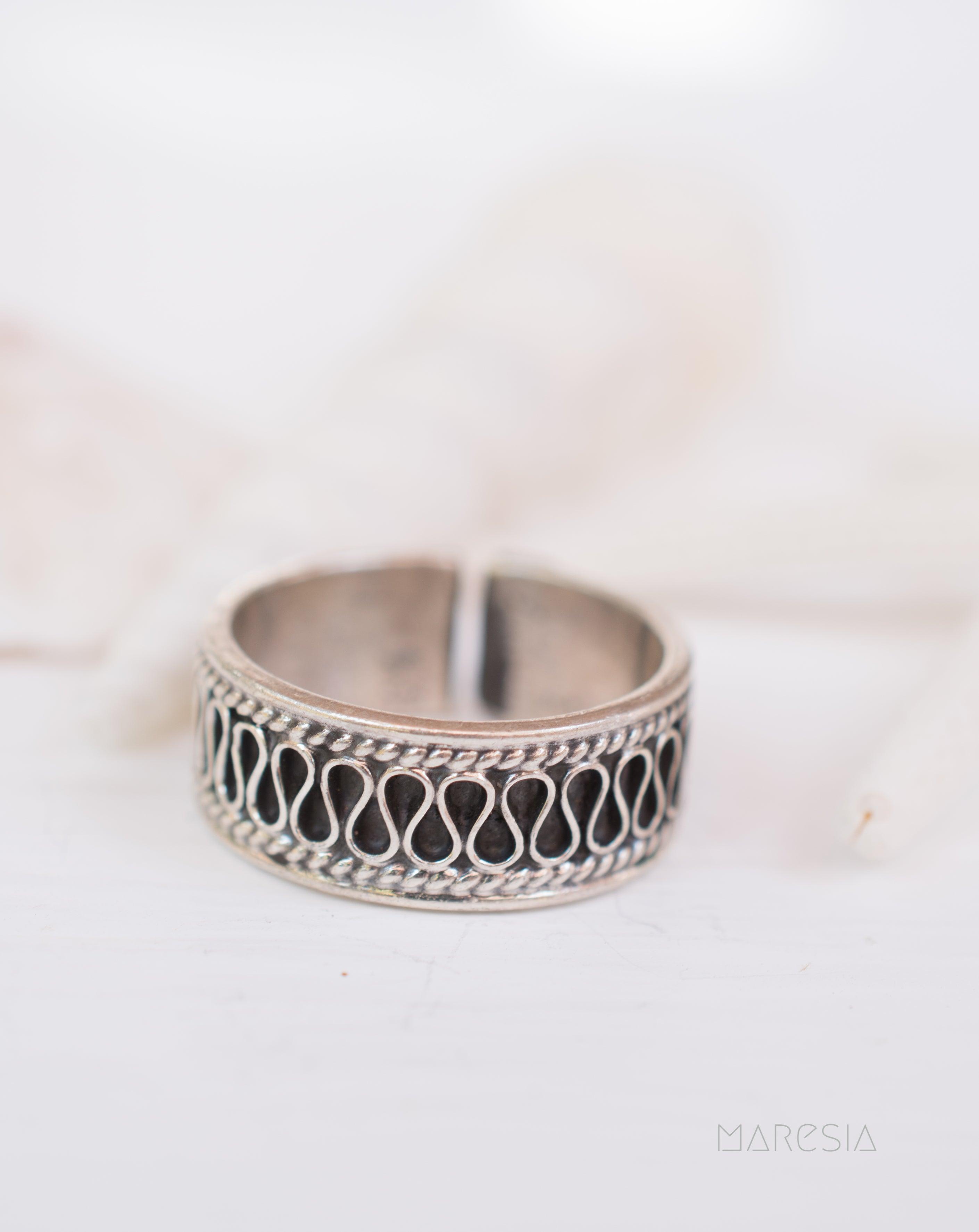 OB Ring ~ Sterling Silver 925~SMR097 - Maresia Jewelry