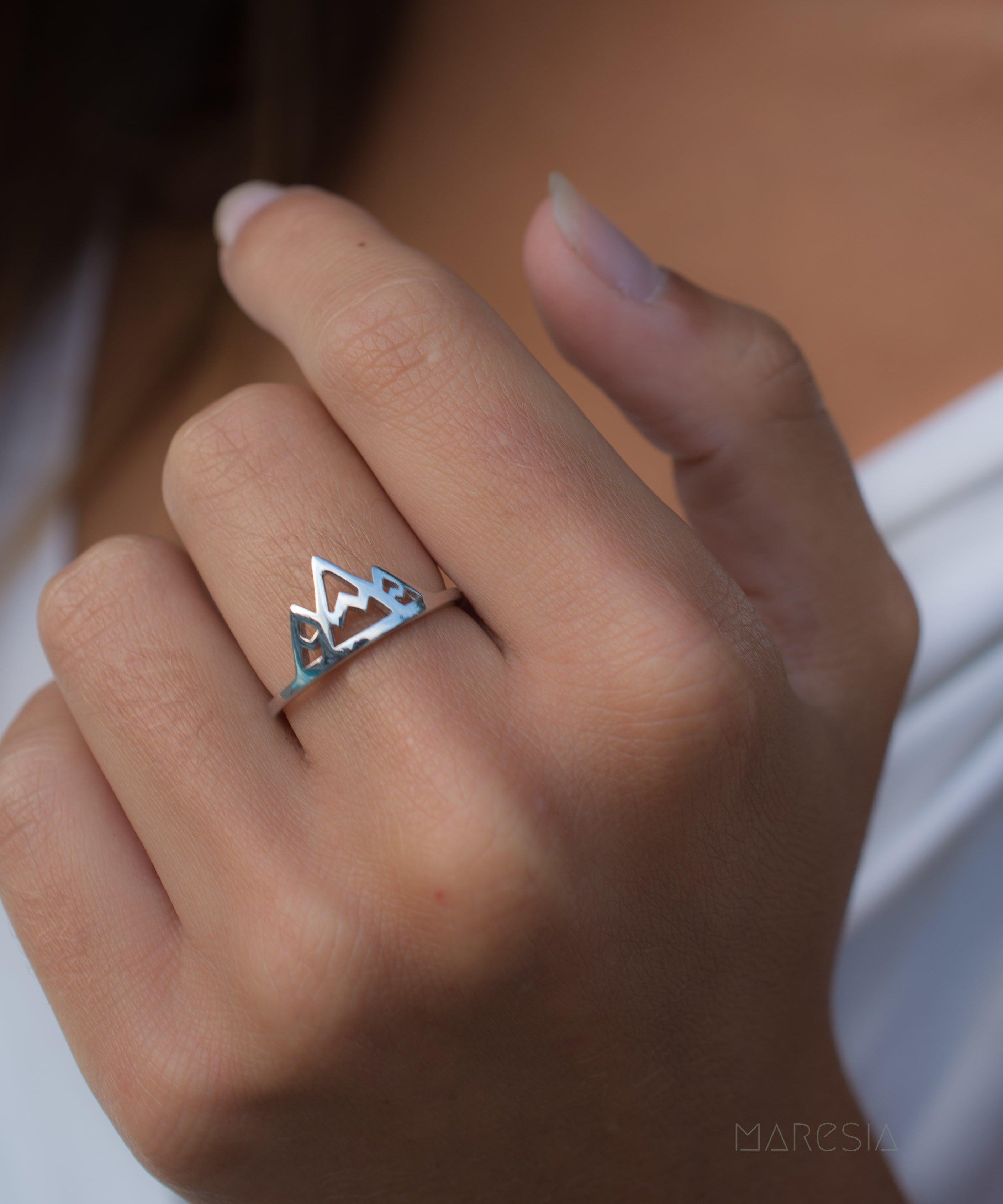 Palomar Ring~ Sterling Silver 925~ SMR063 - Maresia Jewelry