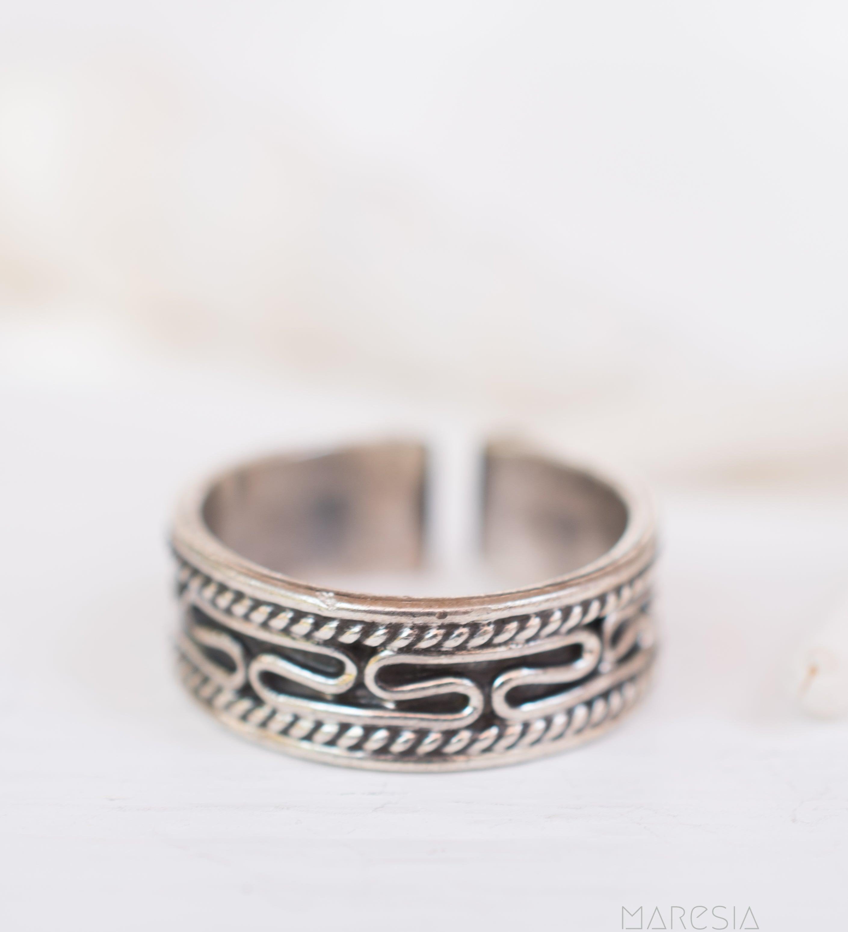 PB Ring ~ Sterling Silver 925~ SMR086 - Maresia Jewelry