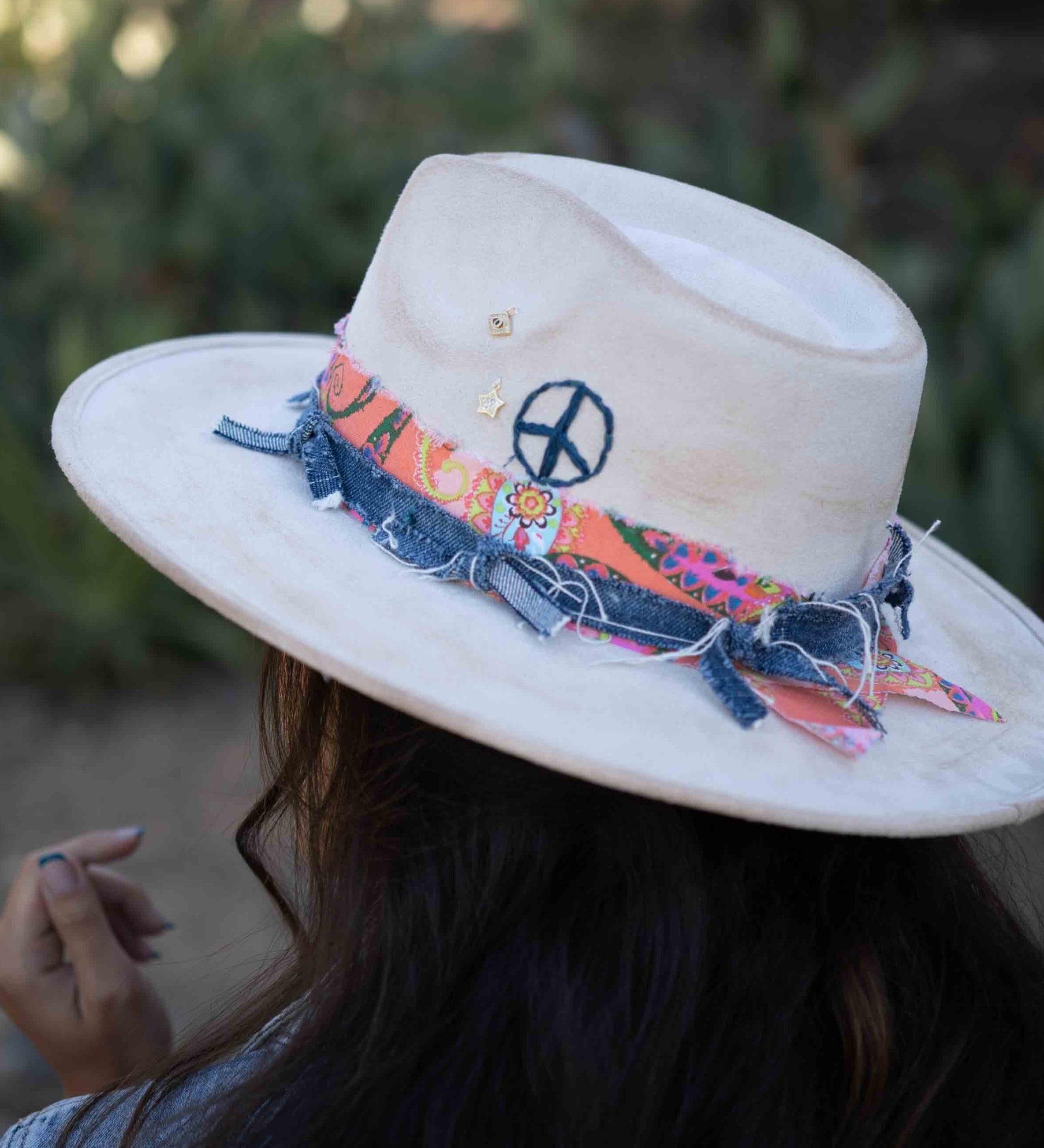 Peace Hat - One of a kind - Maresia Jewelry