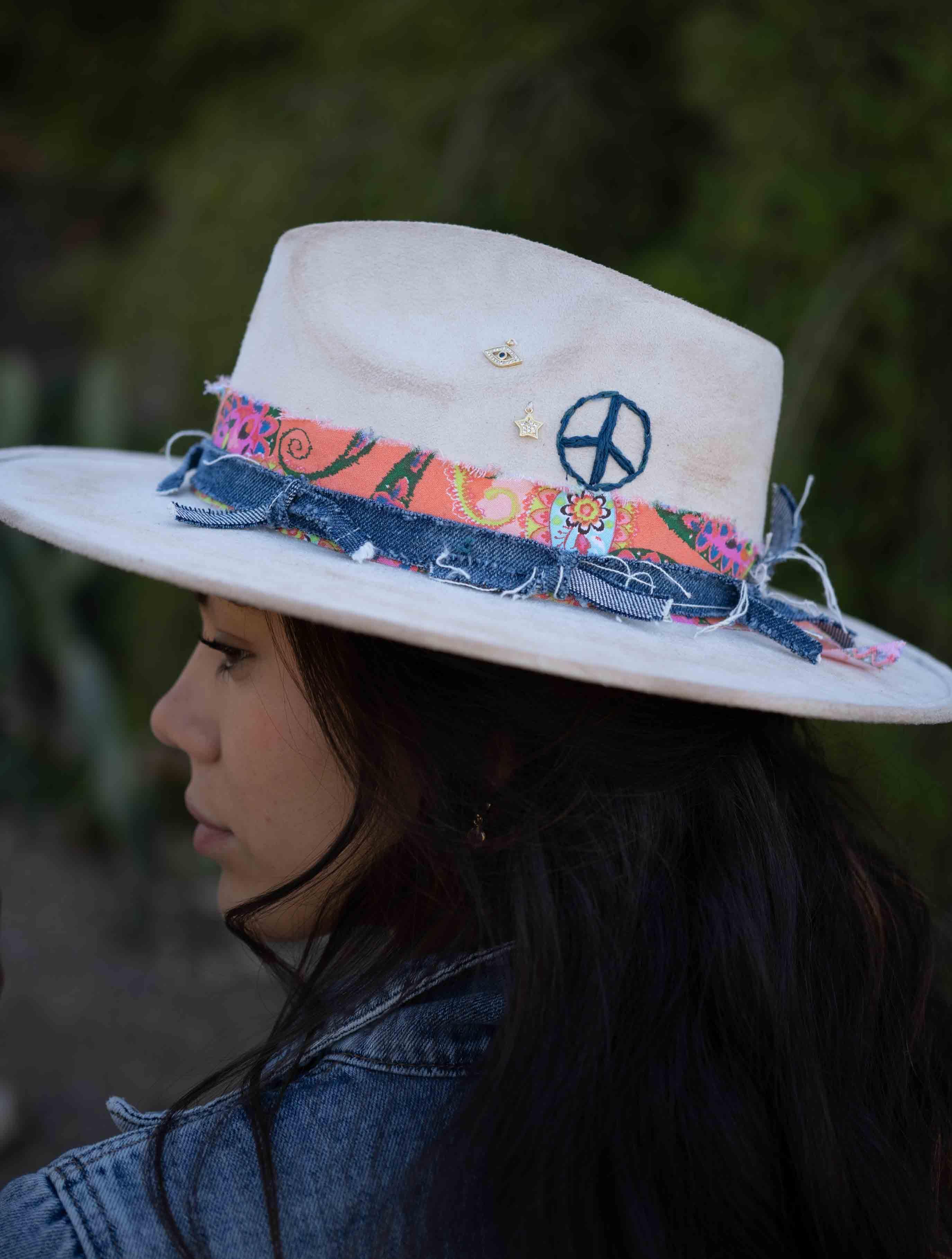Peace Hat - One of a kind - Maresia Jewelry