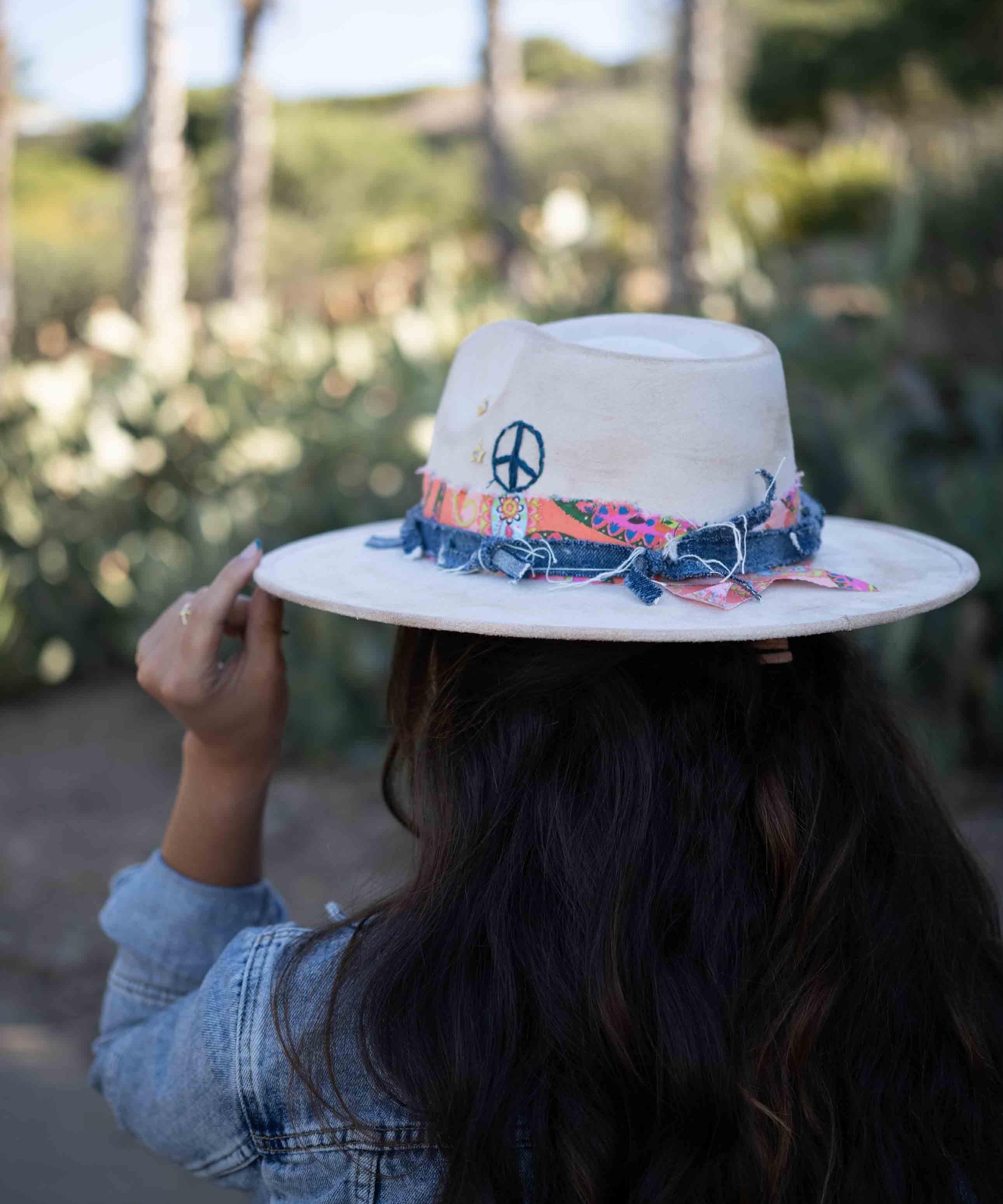 Peace Hat - One of a kind - Maresia Jewelry