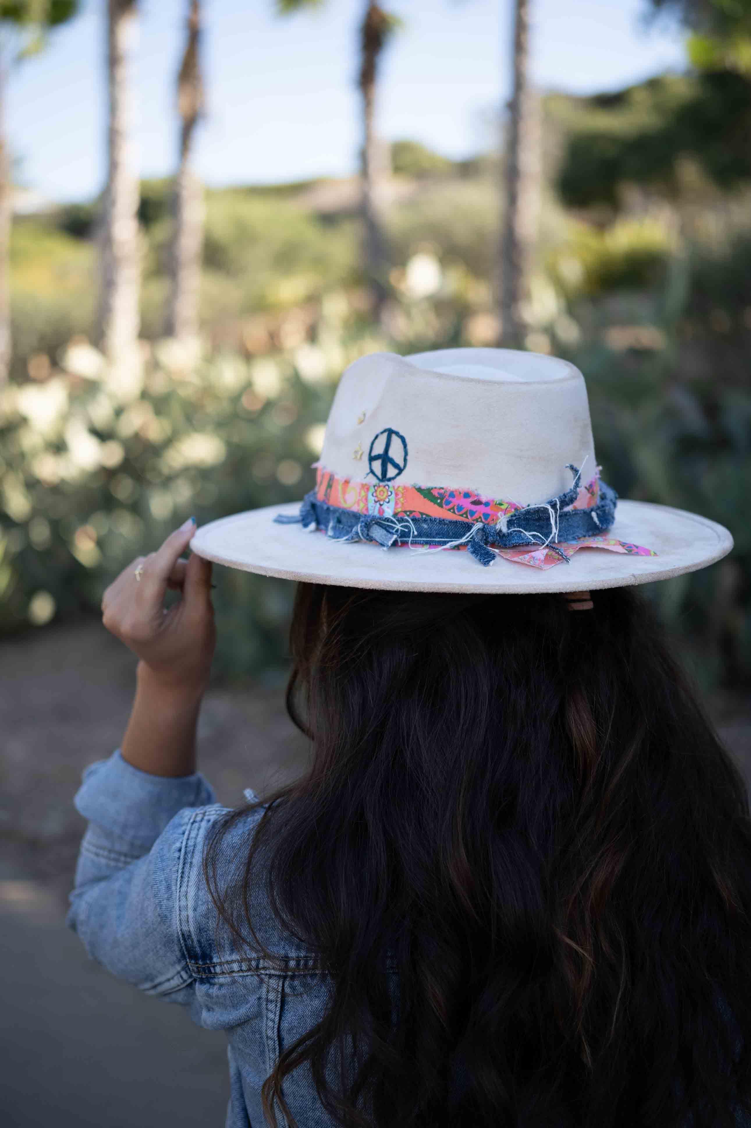 Peace Hat - One of a kind - Maresia Jewelry