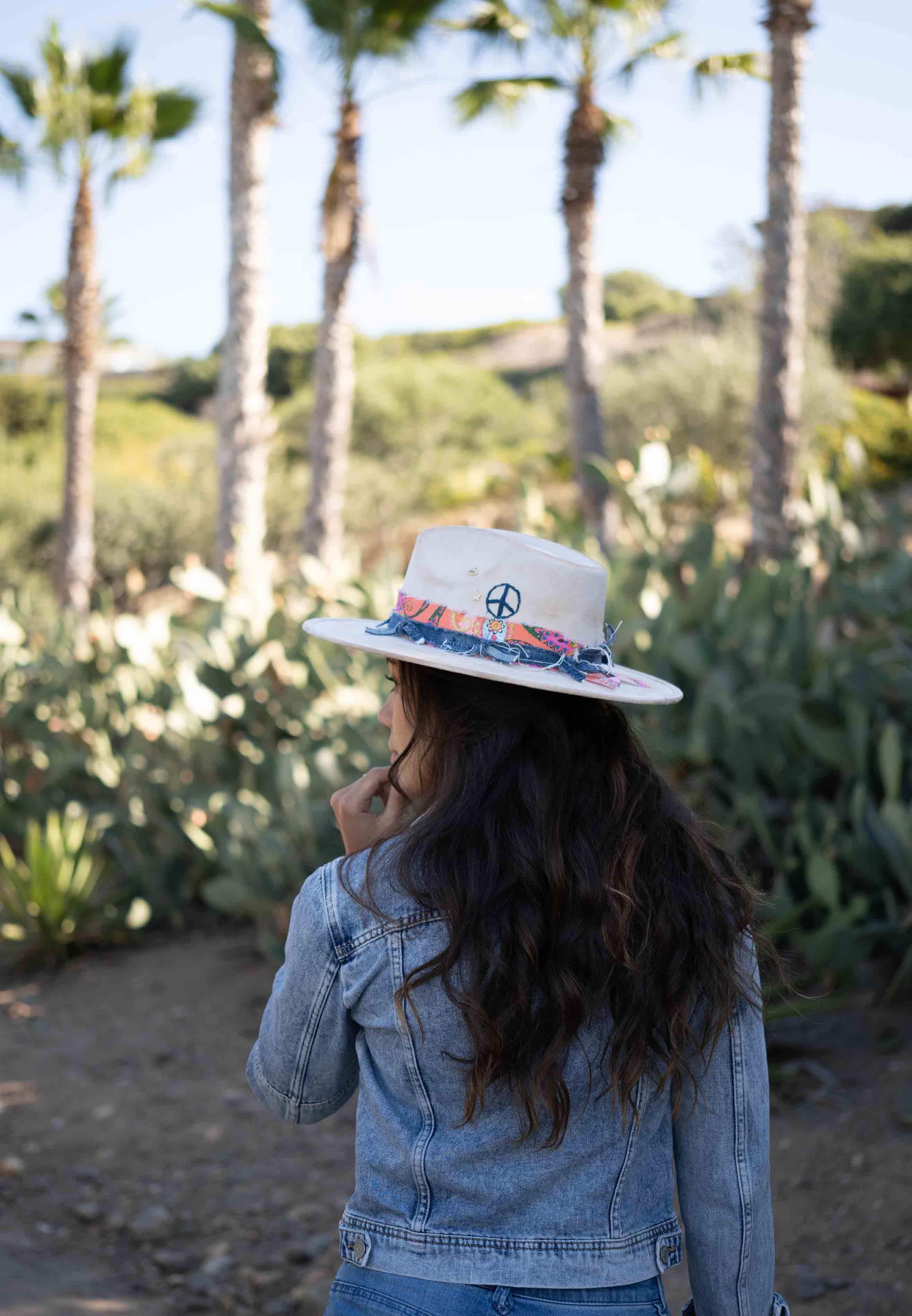 Peace Hat - One of a kind - Maresia Jewelry