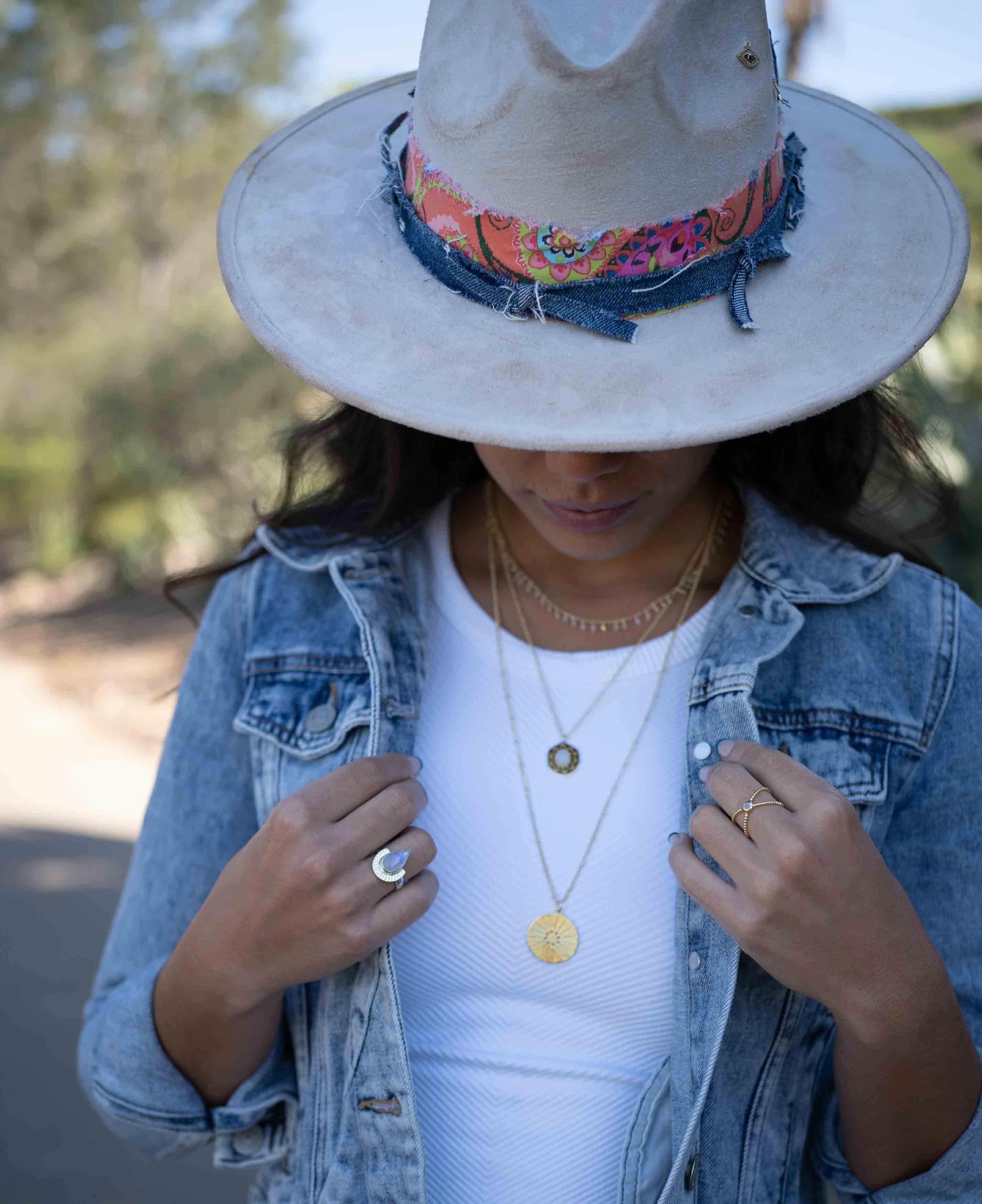 Peace Hat - One of a kind - Maresia Jewelry
