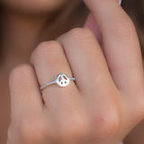 Peace Ring~ Sterling Silver 925~ SMR036 - Maresia Jewelry