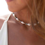 Pearl necklace~ Sterling Silver 925 or Gold Filled ~ Choker ~ Jewelry ~ Gift For Her ~ Minimalist~ Handmade - MN0