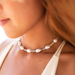Pearl necklace~ Sterling Silver 925 or Gold Filled ~ Choker ~ Jewelry ~ Gift For Her ~ Minimalist~ Handmade - MN0