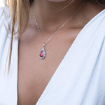 Pendant ~ Abalone, Mother of Pearl or Coral ~ Sterling Silver 925 ~SMP012 - Maresia Jewelry