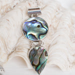 Pendant ~ Abalone or Mother of Pearl ~ Sterling Silver 925 ~SMP007 - Maresia Jewelry