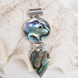 Pendant ~ Abalone or Mother of Pearl ~ Sterling Silver 925 ~SMP007 - Maresia Jewelry