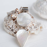 Pendant ~ Abalone or Mother of Pearl ~ Sterling Silver 925 ~SMP007 - Maresia Jewelry