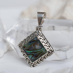 Pendant ~ Abalone or Mother of Pearl ~ Sterling Silver 925 ~SMP008 - Maresia Jewelry