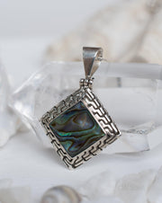 Pendant ~ Abalone or Mother of Pearl ~ Sterling Silver 925 ~SMP008 - Maresia Jewelry