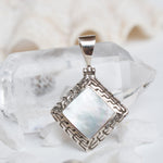 Pendant ~ Abalone or Mother of Pearl ~ Sterling Silver 925 ~SMP008 - Maresia Jewelry