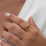 Peridot Gold Ring ~ Delicate ~ 18k Gold Plated ~ Handmade ~ Gemstone~Statement ~Everyday~ Hippie~Bohemian~Stackable MR330