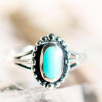 Pipeline Turquoise Ring ~ Sterling Silver 925~SMR009 - Maresia Jewelry