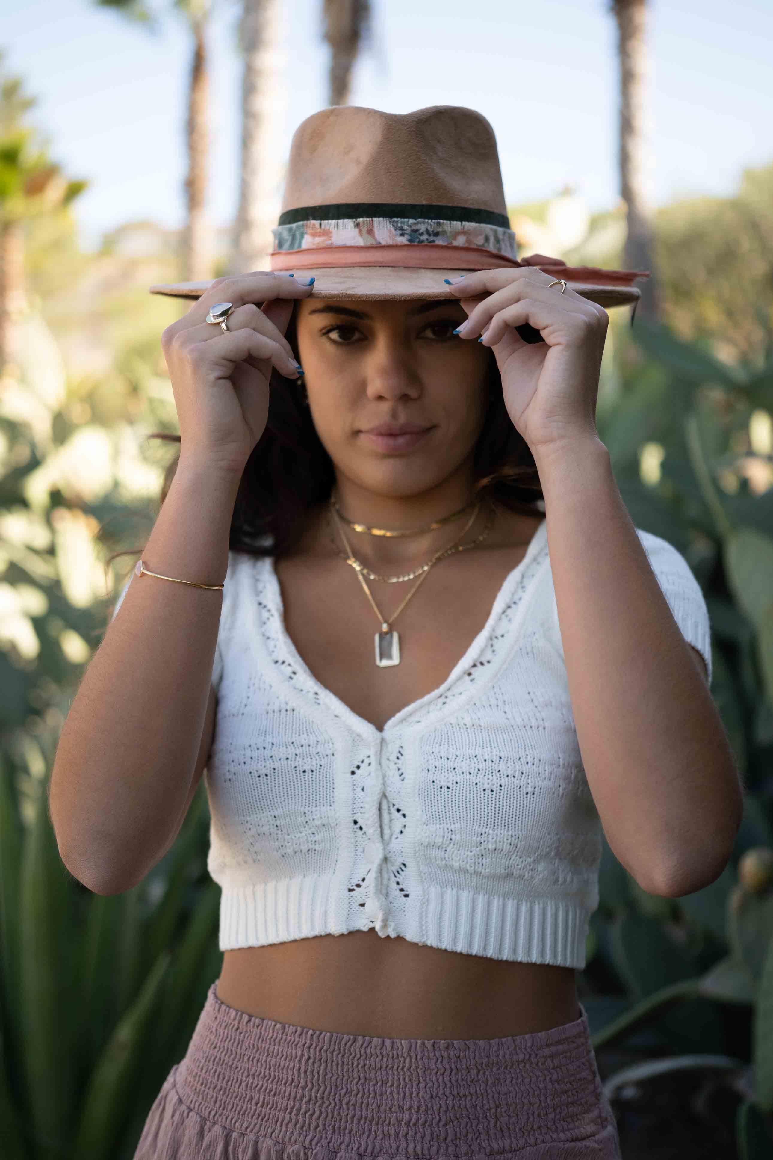 Raina Hat - One of a kind - Maresia Jewelry