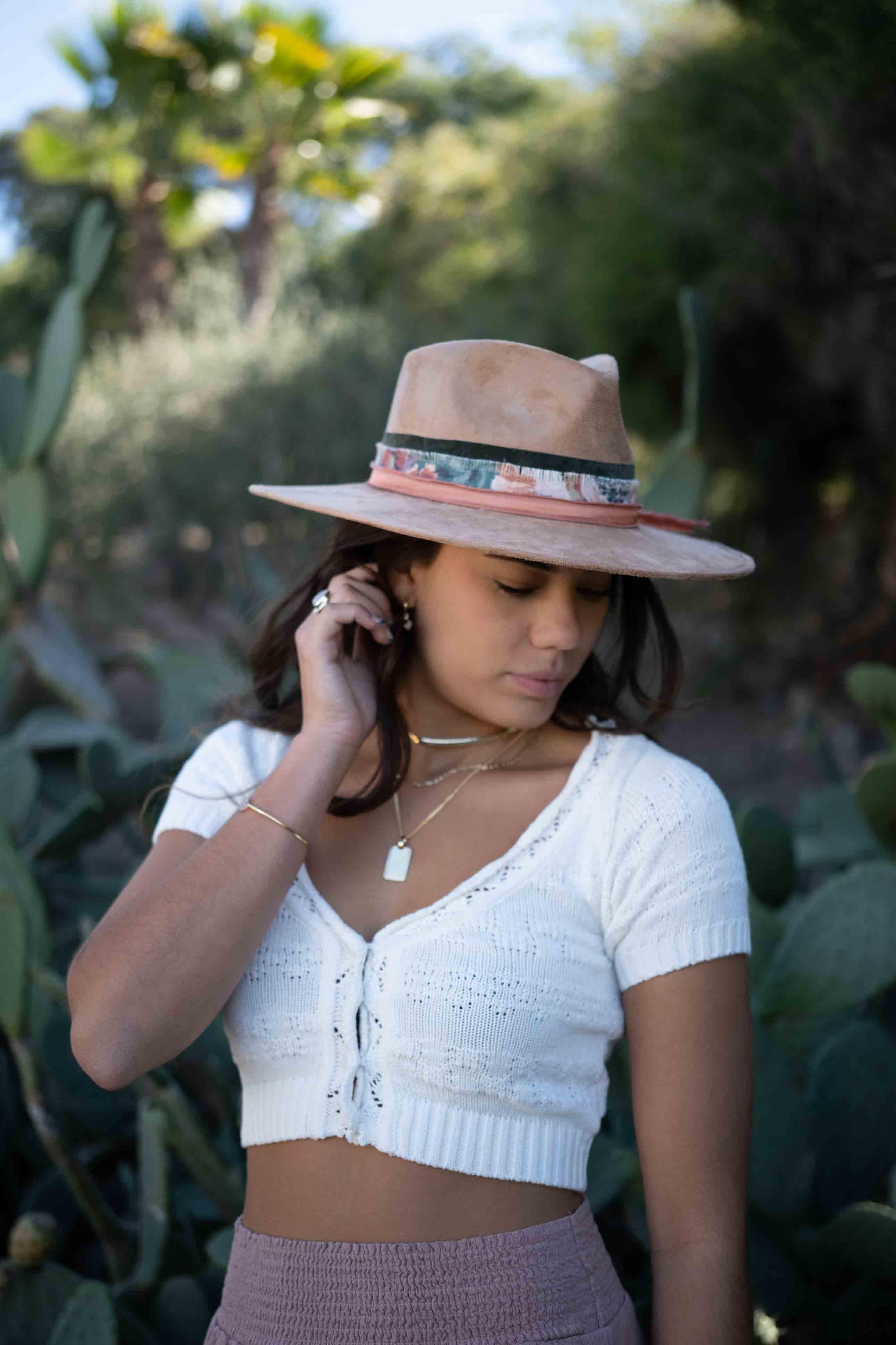 Raina Hat - One of a kind - Maresia Jewelry