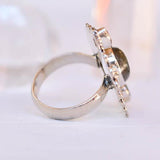 Rainbow Labradorite Ring ~Sterling Silver 925 ~ MR070 - Maresia Jewelry
