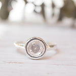Rainbow Labradorite Ring ~ Sterling Silver 925~MR151 - Maresia Jewelry