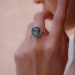 Rainbow Labradorite ~Sterling Silver 925~ MR022 - Maresia Jewelry